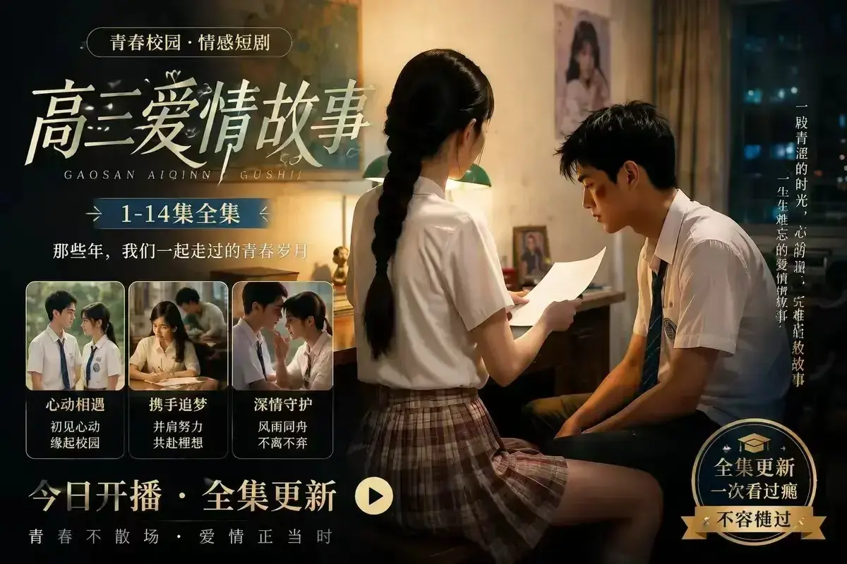 《B中爱情故事》AI短剧4KHDR未删减完整版_误会篇在线观看-百度网盘资源下载高清画质