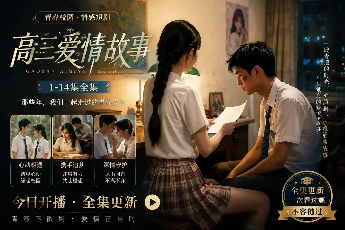《高三爱情故事》AI短剧高清全集在线观看 - 蓝光修复中字版资源 - 百度阿里云盘直链 - 免费观看